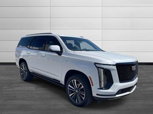 Crystal White 2025 Cadillac Escalade Sport