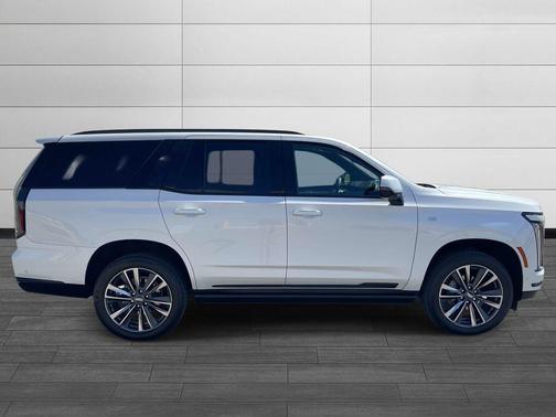 Crystal White 2025 Cadillac Escalade Sport