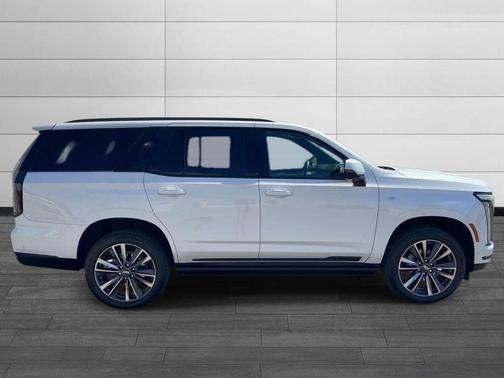 Crystal White 2025 Cadillac Escalade Sport