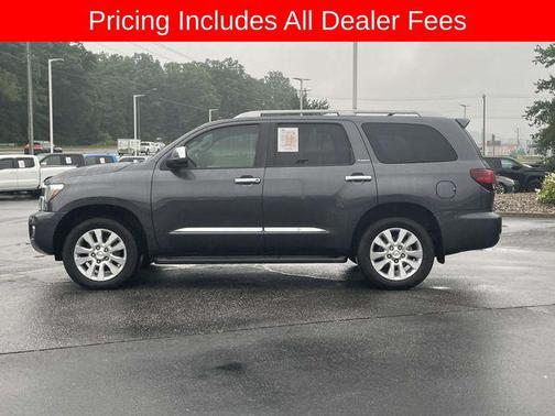 Magnetic Gray Metallic 2019 Toyota Sequoia Platinum