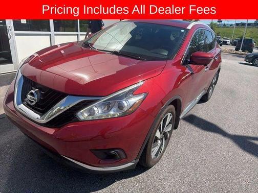 Cayenne Red Metallic 2018 Nissan Murano Platinum
