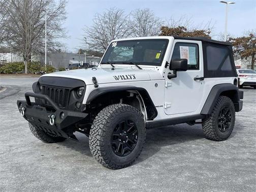 2016 Jeep Wrangler Willys Wheeler