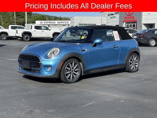 Electric Blue Metallic 2016 MINI Convertible Cooper