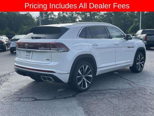 Opal White 2024 Volkswagen Atlas Cross Sport 2.0T SEL Premium