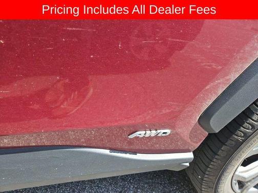 Ruby Flare Pearl 2022 Toyota RAV4 Hybrid XLE Premium