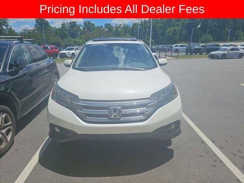 White Diamond Pearl 2013 Honda CR-V EX-L