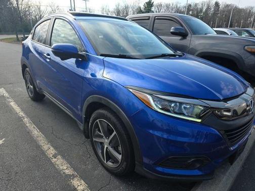 Aegean Blue Metallic 2021 Honda HR-V EX-L