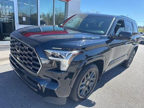 Midnight Black Metallic 2024 Toyota Sequoia Platinum