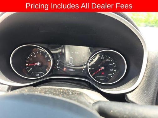 White Clearcoat 2017 Jeep Compass Latitude