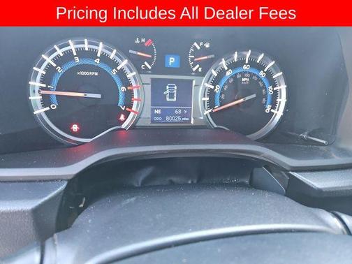 Super White 2016 Toyota 4Runner Trail