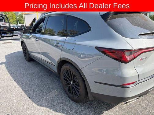 Liquid Carbon Metallic 2025 Acura MDX A-SPEC Advance Package