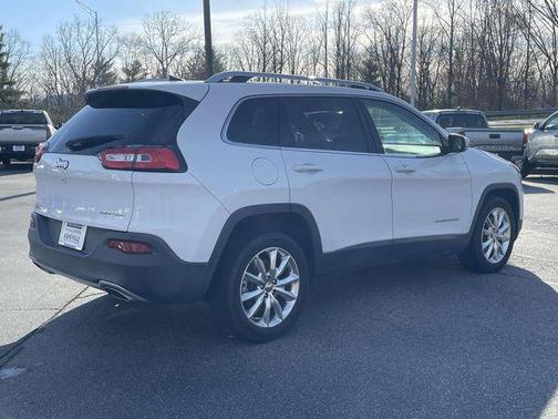Bright White Clearcoat 2016 Jeep Cherokee Limited