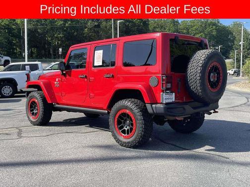 Firecracker Red Clearcoat 2016 Jeep Wrangler Unlimited Rubicon