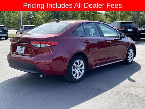 Ruby Flare Pearl 2024 Toyota Corolla LE