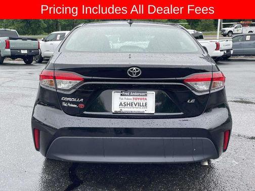 Midnight Black Metallic 2024 Toyota Corolla LE