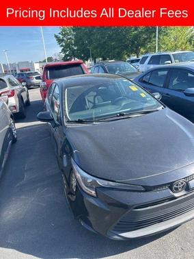 Midnight Black Metallic 2024 Toyota Corolla LE