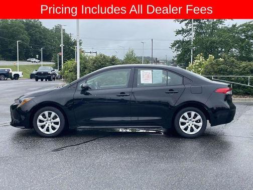 Midnight Black Metallic 2024 Toyota Corolla LE