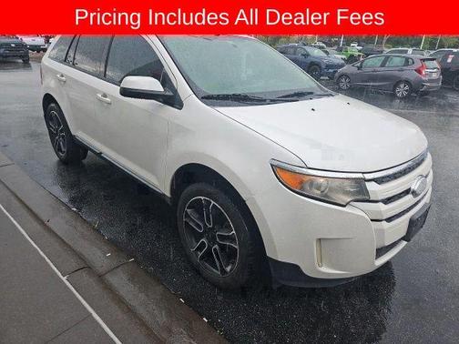 WHITE PLATINUM MET TRI-COAT 2013 Ford Edge SEL