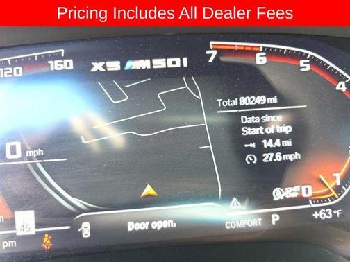 Mineral White Metallic 2021 BMW X5 M50i