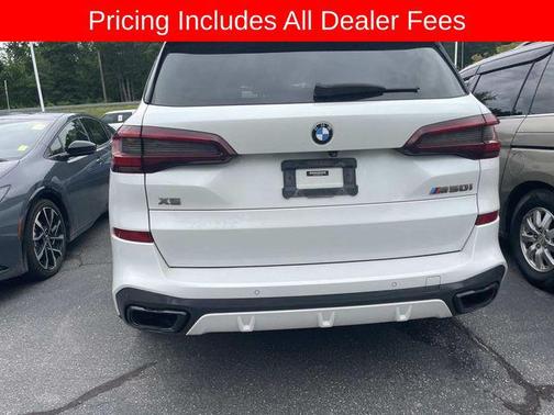 Mineral White Metallic 2021 BMW X5 M50i