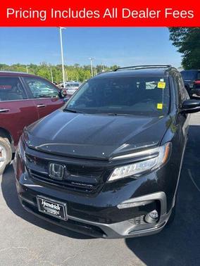 Crystal Black Pearl 2022 Honda Pilot AWD Black Edition