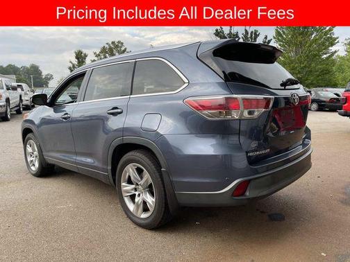 Shoreline Blue Pearl 2015 Toyota Highlander Limited