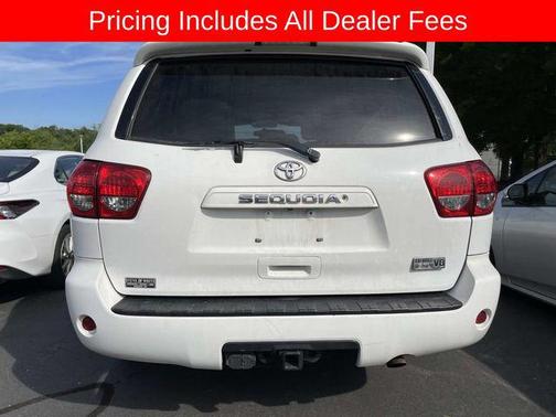 Super White 2017 Toyota Sequoia SR5