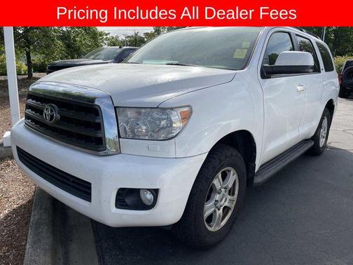 Super White 2017 Toyota Sequoia SR5