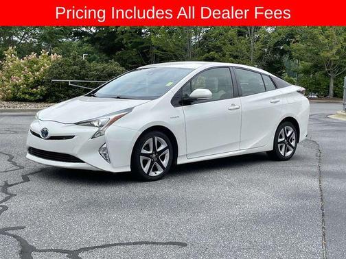 Blizzard Pearl 2017 Toyota Prius Three Touring