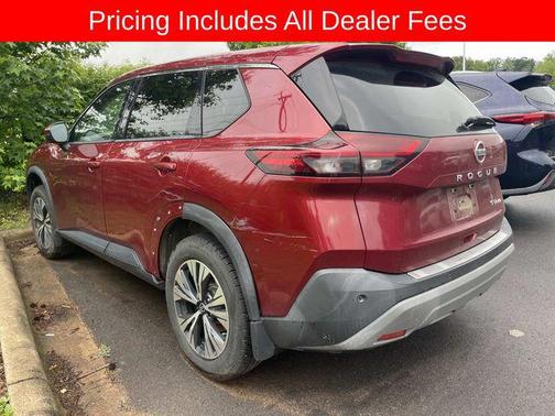 Scarlet Ember Tintcoat 2021 Nissan Rogue SV