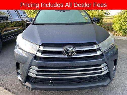 Shoreline Blue Pearl 2017 Toyota Highlander Limited Platinum
