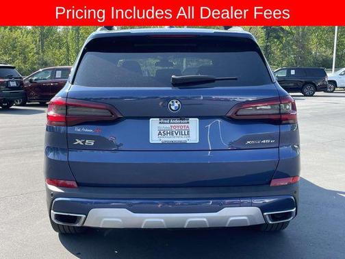 Phytonic Blue Metallic 2022 BMW X5 PHEV xDrive45e