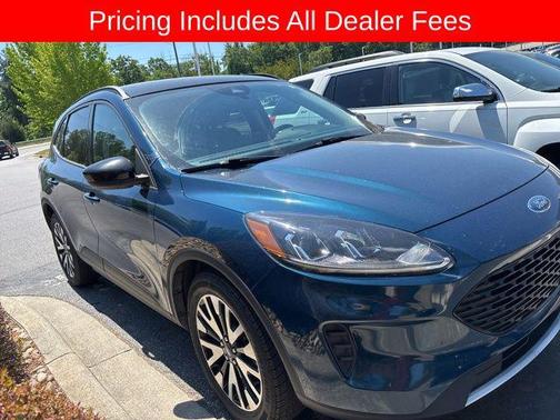 DARK PERSIAN GREEN METALLIC 2020 Ford Escape SE
