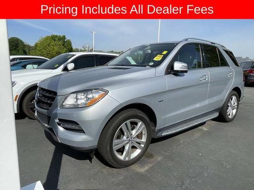 Iridium Silver Metallic 2012 Mercedes-Benz M-Class 4MATIC