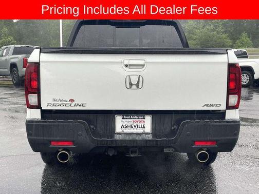 Platinum White Pearl 2021 Honda Ridgeline Black