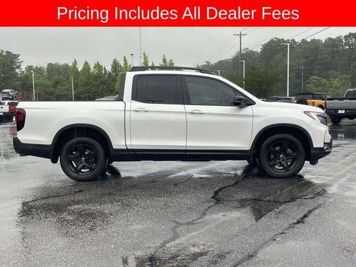 Platinum White Pearl 2021 Honda Ridgeline Black