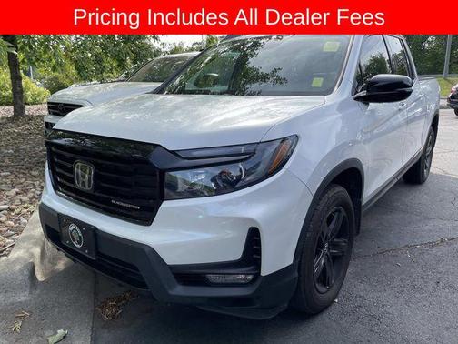 Platinum White Pearl 2021 Honda Ridgeline Black