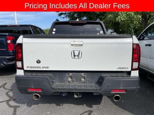 Platinum White Pearl 2021 Honda Ridgeline Black