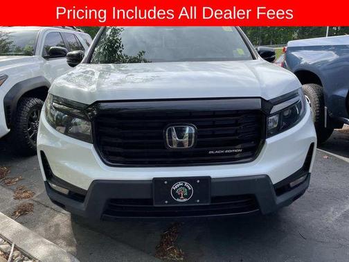 Platinum White Pearl 2021 Honda Ridgeline Black
