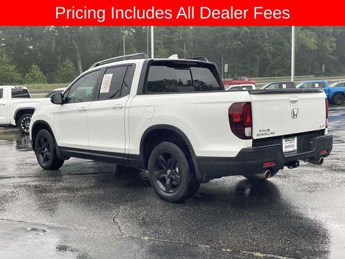 Platinum White Pearl 2021 Honda Ridgeline Black