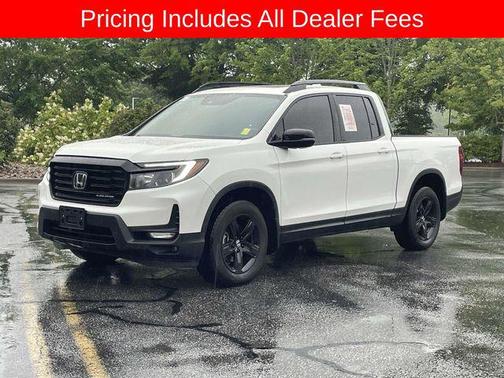 Platinum White Pearl 2021 Honda Ridgeline Black
