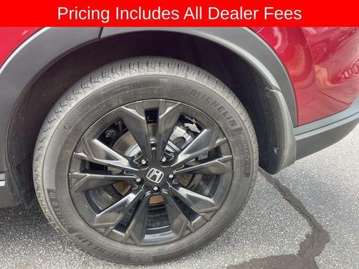Radiant Red 2026 Honda CR-V Hybrid Sport Touring AWD