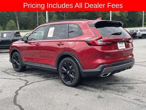 Radiant Red 2026 Honda CR-V Hybrid Sport Touring AWD