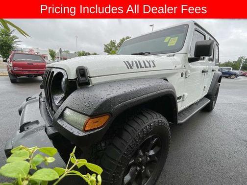 Bright White Clearcoat 2021 Jeep Wrangler Willys