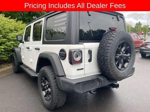 Bright White Clearcoat 2021 Jeep Wrangler Willys