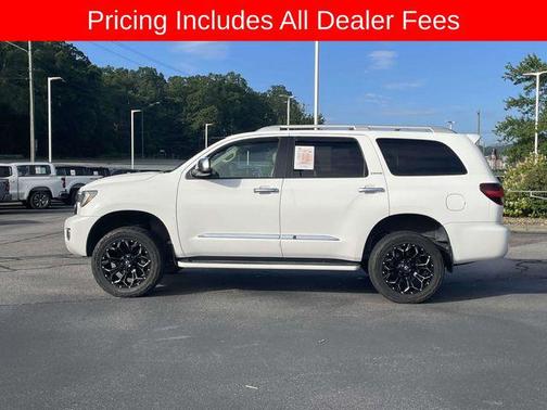Super White 2019 Toyota Sequoia Limited