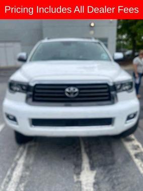 Super White 2019 Toyota Sequoia Limited