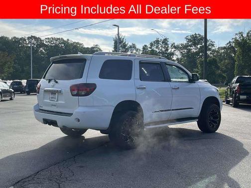 Super White 2019 Toyota Sequoia Limited