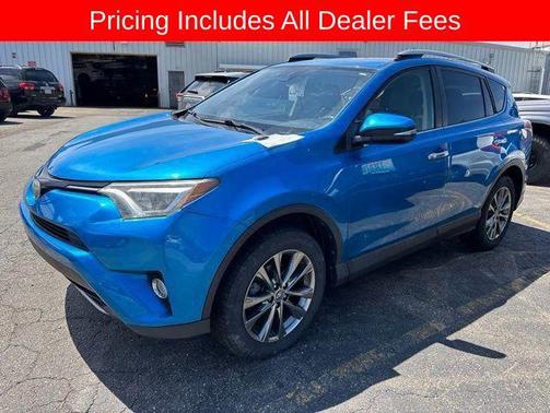 Electric Storm Blue 2018 Toyota RAV4 Limited