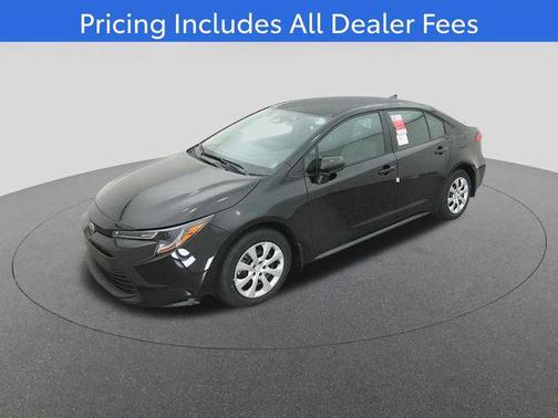 Midnight Black Metallic 2026 Toyota Corolla LE